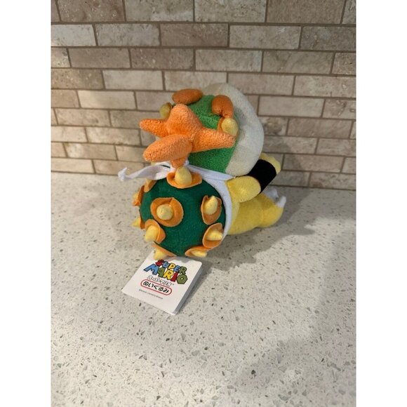 Sanei Boeki Super Mario Bowser Jr. S Plush Doll 7” NWT - Picture 3 of 6